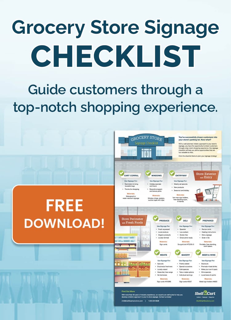 Free Ebook Signage Checklist